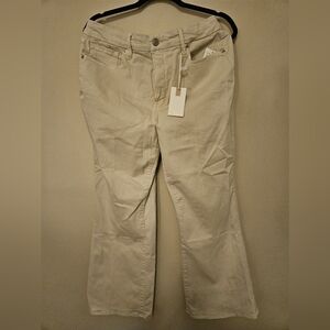 Good American Cropped Flare Jeans